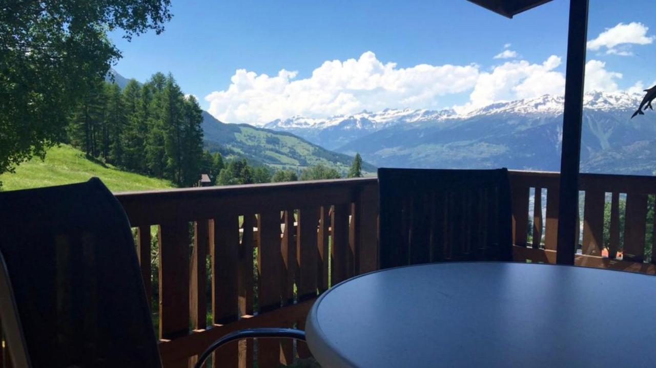 Ferienwohnung im Chalet Firn - OG Bürchen Zimmer foto